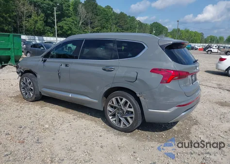 2022 Hyundai Santa Fe Calligraphy from USA, damaged, VIN 5NMS54AL0NH416745